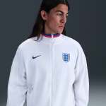 Veste de foot nationale nike dri - fit angleterre academy pro pour homme - blanc