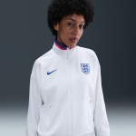 Veste de foot nationale nike dri - fit angleterre strike domicile pour femme - blanc