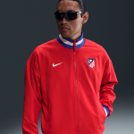 Veste de foot nationale nike dri - fit atltico madrid strike pour homme - rouge