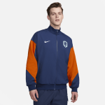 Veste de foot nike dri - fit pays - bas strike pour homme - bleu