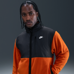 Veste d'hiver à zip nike club pour homme - orange Veste d'hiver à zip nike club pour homme - orange