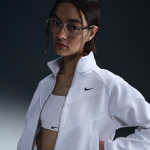Veste en maille nike sportswear windrunner pour femme - blanc Veste en maille nike sportswear windrunner pour femme - blanc