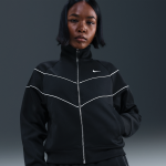 Veste en maille nike windrunner pour femme - noir