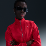 Veste en maille nike sportswear windrunner pour femme - rouge Veste en maille nike sportswear windrunner pour femme - rouge