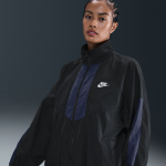 Veste oversize nike windrunner pour femme - noir