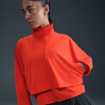 Veste oversize � zip dri - fit nike 24. 7 perfectstretch pour femme - rouge