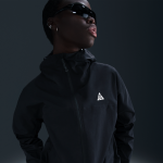 Veste de pluie ample storm - fit adv nike acg  morpho  pour femme - noir