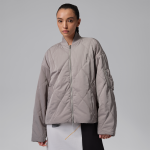Veste renegade matelass�e jordan flight pour femme - gris