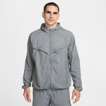 Veste de running d�perlante anti - uv nike stride pour homme - gris