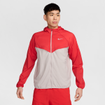 Veste de running dperlante anti - uv nike stride pour homme - rouge