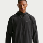 Veste de running d�perlante nike miler pour homme - noir