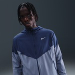 Veste de running nike impossibly light windrunner pour homme - bleu Veste de running nike impossibly light windrunner pour homme - bleu