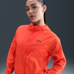 Veste de running repel nike trail pour femme - rouge