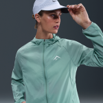 Veste de running repel nike trail pour femme - vert