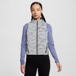 Veste de running sans manches � motif r�fl�chissant therma - fit adv nike swift pour femme - gris