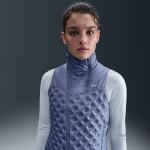 Veste de running sans manches nike therma - fit adv repel aeroloft pour femme - bleu Veste de running sans manches nike therma - fit adv repel aeroloft pour femme - bleu