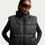 Veste sans manches ample therma - fit nike classic puffer pour femme - noir