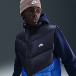 Veste sans manches en duvet nike windrunner statement pour homme - bleu