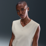 Veste sans manches de golf à col en v nike pour femme - blanc Veste sans manches de golf à col en v nike pour femme - blanc