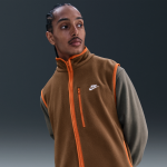 Veste sans manches d'hiver nike club pour homme - marron Veste sans manches d'hiver nike club pour homme - marron