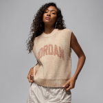 Veste sans manches en maille jordan flight pour femme - marron Veste sans manches en maille jordan flight pour femme - marron