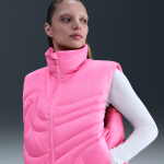 Veste sans manches oversize en duvet nike swoosh series pour femme - rose Veste sans manches oversize en duvet nike swoosh series pour femme - rose