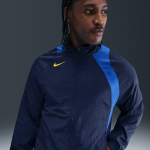 Veste de survêtement de foot déperlante nike total 90 pour homme - bleu Veste de survêtement de foot déperlante nike total 90 pour homme - bleu