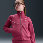 Veste de survêtement en maille nike sportswear pour ado (fille) - pourpre Veste de survêtement en maille nike sportswear pour ado (fille) - pourpre