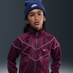 Veste de survtement en maille nike pour ado (fille) - rouge