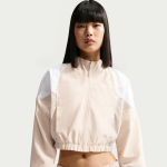 Veste de surv�tement r�tr�cie nike pour femme - blanc