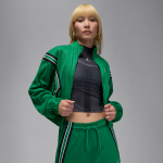 Veste de survtement  zip jordan brooklyn pour femme - vert