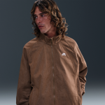 Veste de surv�tement enti�rement zipp�e en denim nike sb - marron