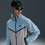 Veste tissée à zip windrunner nike tech pour homme - gris Veste tissée à zip windrunner nike tech pour homme - gris
