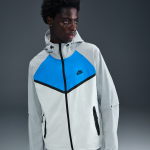 Veste tissée à zip windrunner nike tech pour homme - gris Veste tissée à zip windrunner nike tech pour homme - gris