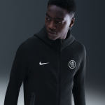 Veste  zip en fleece nike football total 90 chelsea fc tech windrunner pour homme - noir