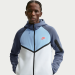 Veste � zip en fleece windrunner nike tech pour homme - blanc