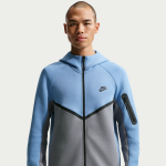 Veste � zip en fleece windrunner nike tech pour homme - bleu