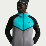 Veste � zip en fleece windrunner nike tech pour homme - gris