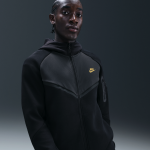 Veste � zip en fleece windrunner nike tech pour homme - noir