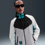Veste à zip tissée windrunner nike tech pour homme - noir Veste à zip tissée windrunner nike tech pour homme - noir