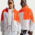 V�tement deuxi�me couche � capuche et zip nike acg � wolf tree � plus - orange