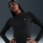Vêtement première couche à manches longues dri - fit adv nike acg « chinati » pour femme - noir Vêtement première couche à manches longues dri - fit adv nike acg « chinati » pour femme - noir