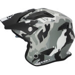 Acerbis aria camo, casque ouvert