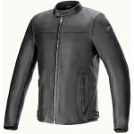 Alpinestars blacktrack, veste en cuir