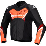 Alpinestars faster v3, veste en cuir