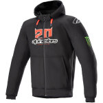 Alpinestars fq20 chrome ignition monster hoodie, veste en textil Alpinestars fq20 chrome ignition monster hoodie, veste en textil