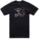 Alpinestars mx helmet csf, t - shirt