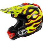 Arai mx - v evo flame, casque de motocross