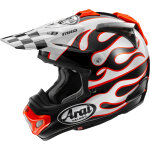 Arai mx - v evo flame, casque de motocross