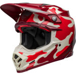 Bell moto - 9s flex ferrandis m�chant, casque � croix